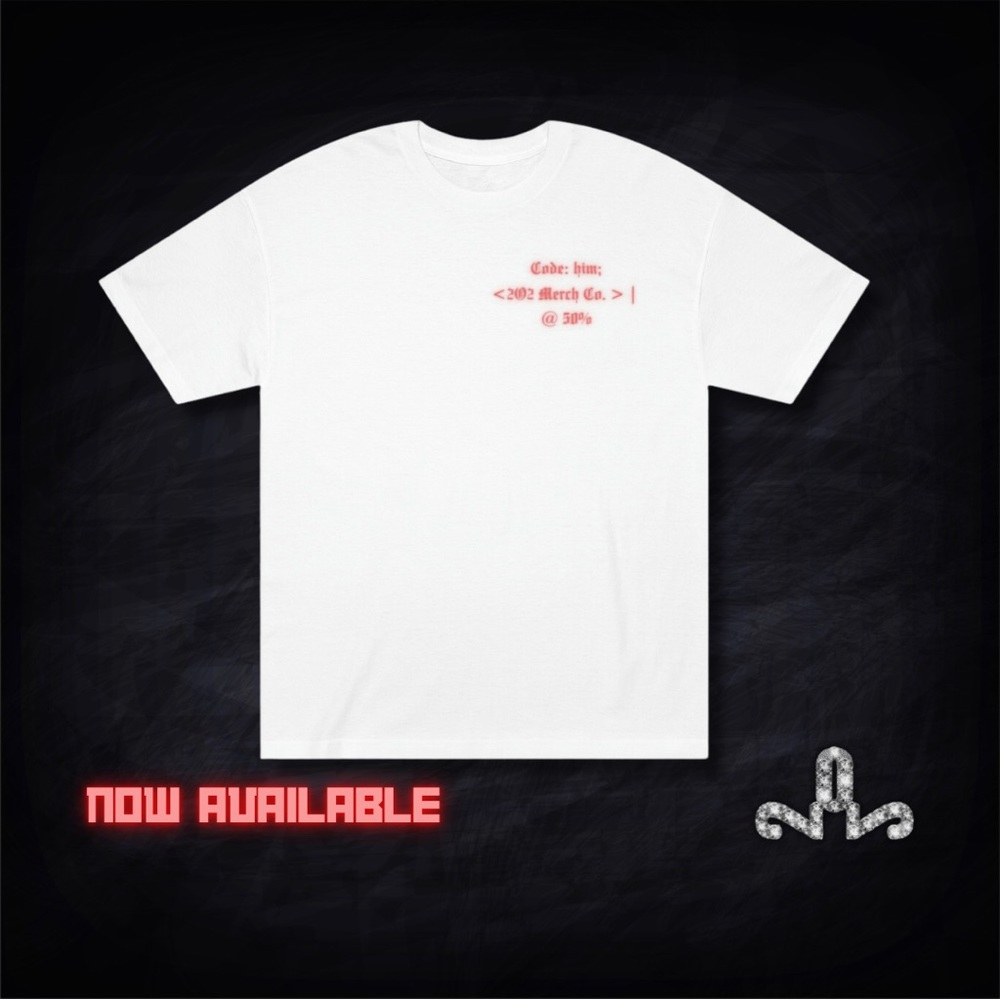 2O2 Merch HIM Source Code Heavy T-Shirt